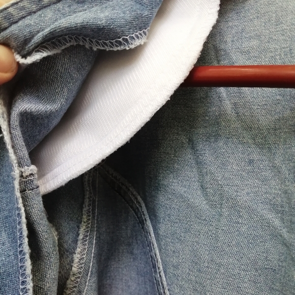 Vtg d.frank Jean Button Dress 4 Cottagecore - Picture 11 of 12